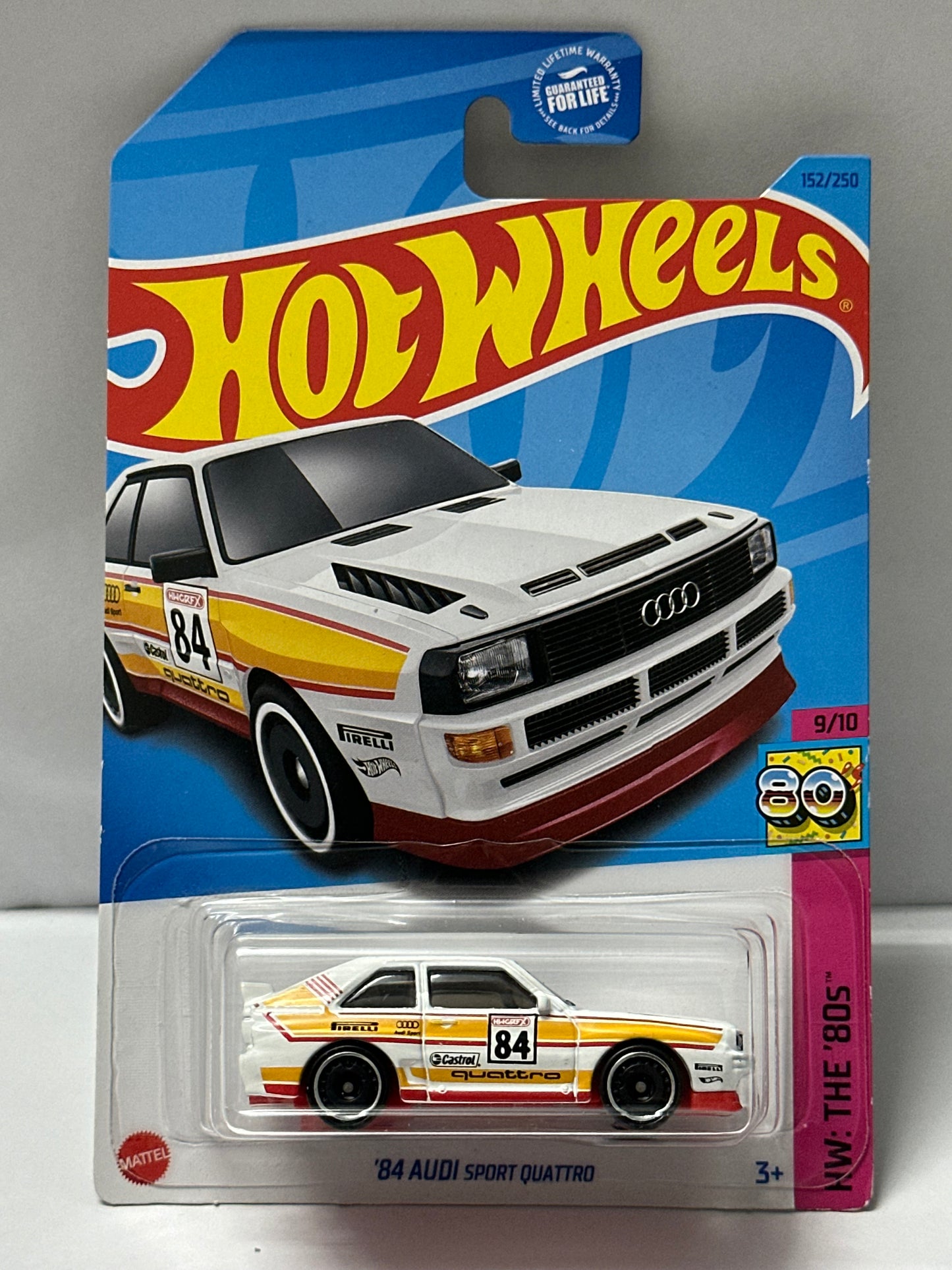 Hot Wheels '84 Audi Sport Quattro - 1:64 Diecast Car