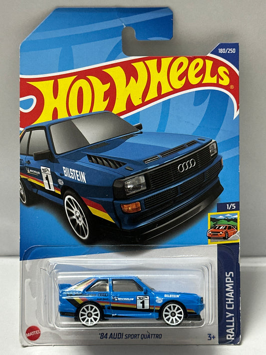 Hot Wheels '84 Audi Sport Quattro - 1:64 Diecast Car