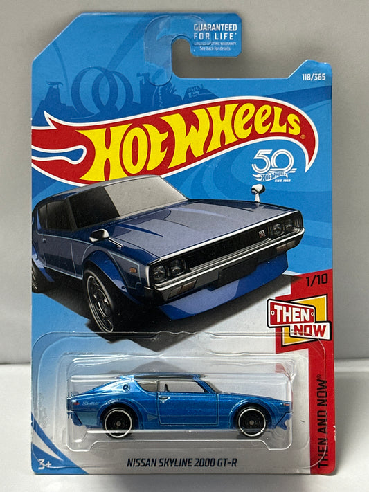Hot Wheels Nissan Skyline 2000 GT-R - 1:64 Diecast Car