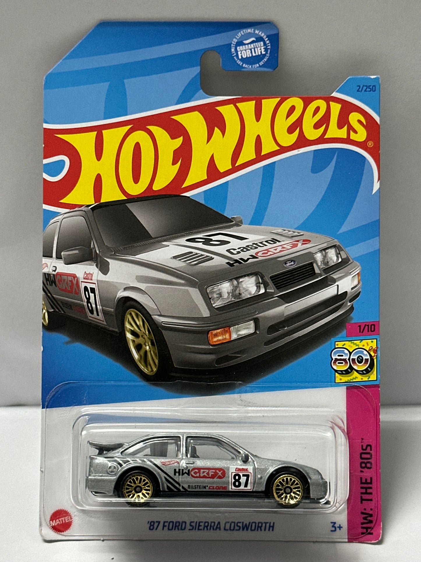 Hot Wheels '84 Ford Seirra Cosworth - 1:64 Diecast Car