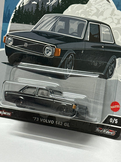 Hot Wheels Premium Auto Strasse '73 Volvo 142 Gl 0/5 with Protector (chase Car) - 1:64 Diecast Car