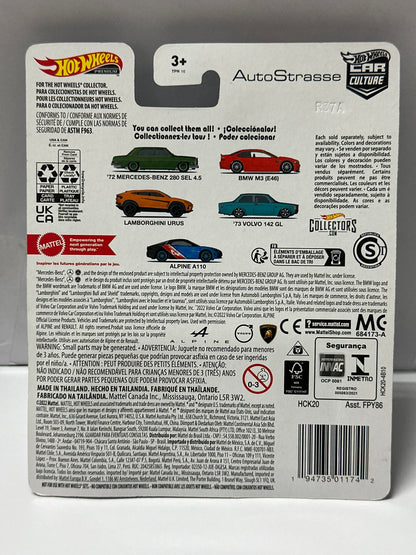 Hot Wheels Premium Auto Strasse '73 Volvo 142 Gl 0/5 with Protector (chase Car) - 1:64 Diecast Car