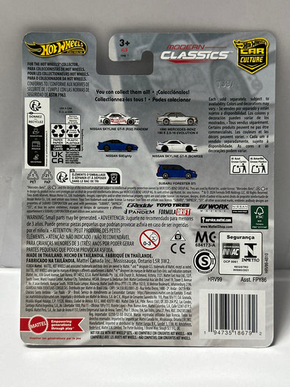Hot Wheels Premium Mordern Classics Nissan Skyline GT-R (R32) Pandem (with Protector) - 1:64 Diecast Car