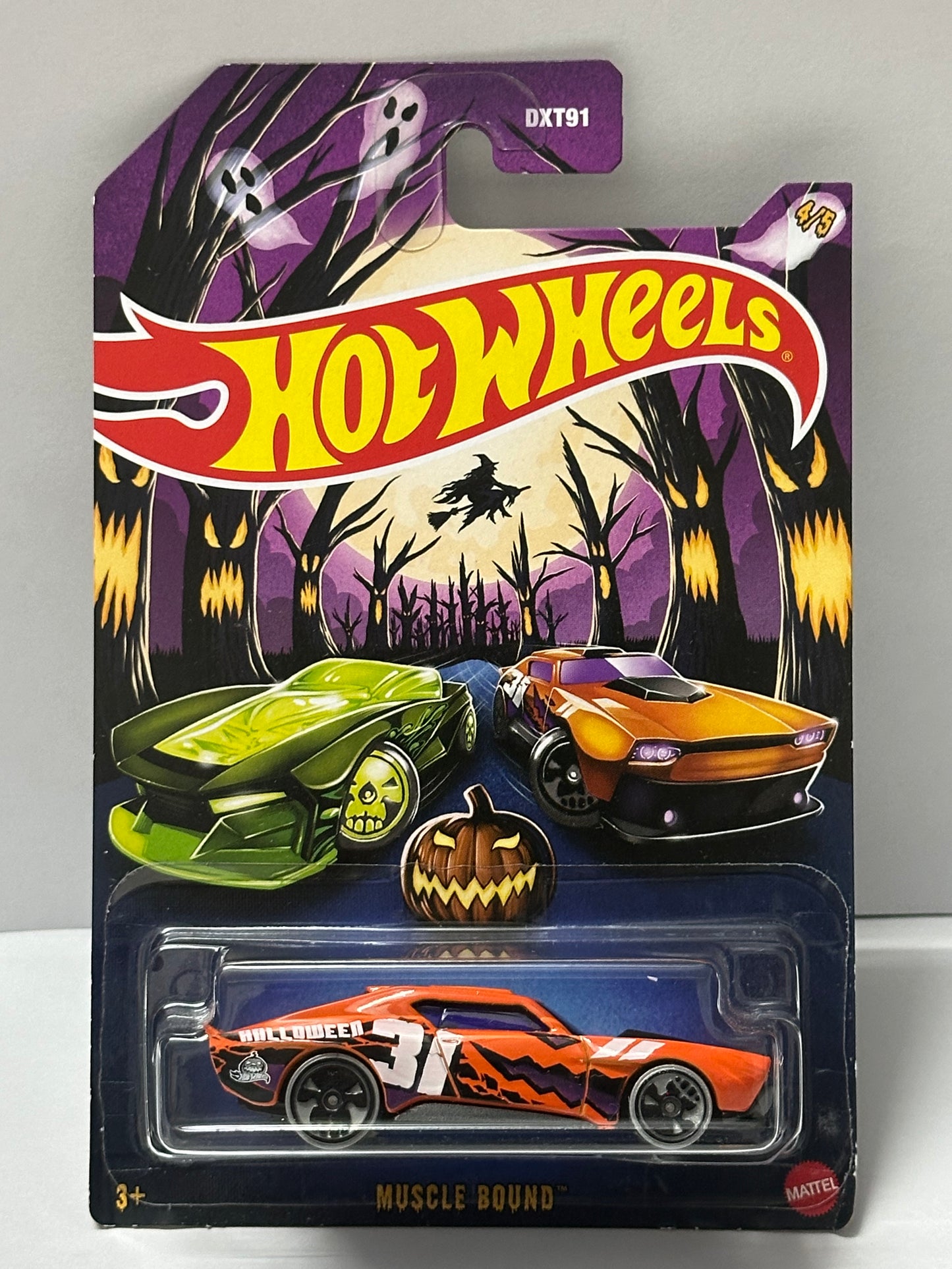 Hot Wheels Halloween Muscle Bound - 1:64 Diecast Car