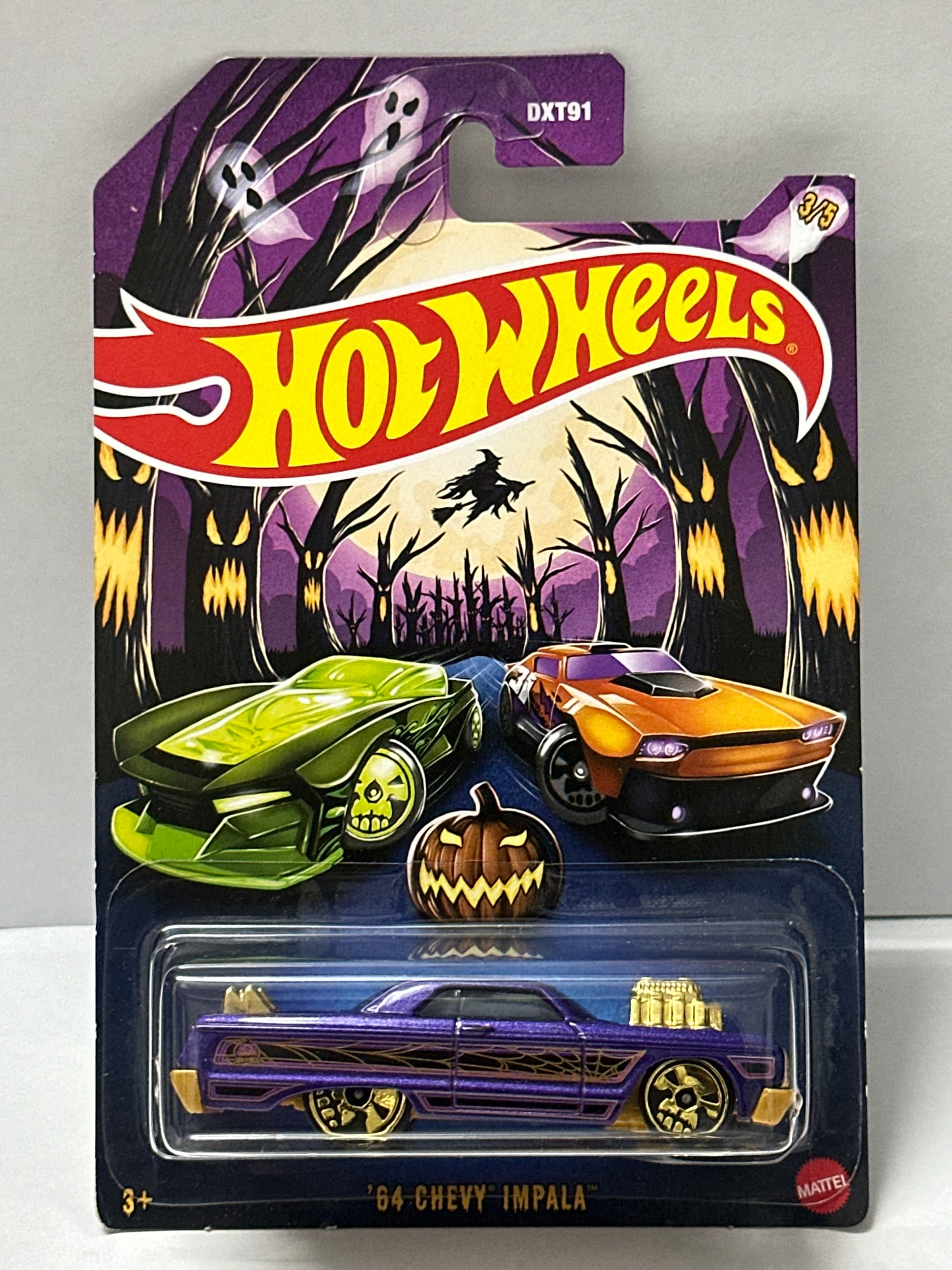 Hot Wheels Halloween '64 Chevu Impala - 1:64 Diecast Car