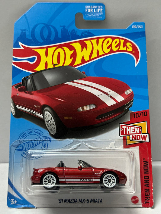 HOT WHEELS TREASURE HUNT '91 MAZDA MX-5 MIATA