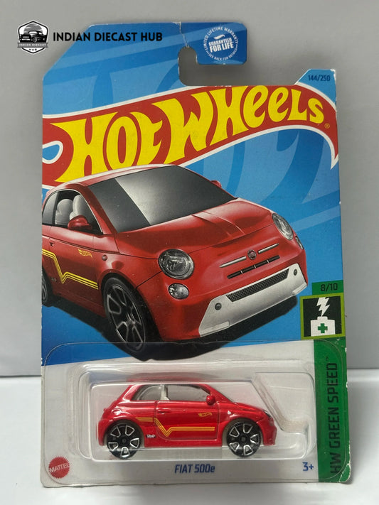 Hot Wheels Fiat 500e – Mainline 2024 | IndiaDiecastHub