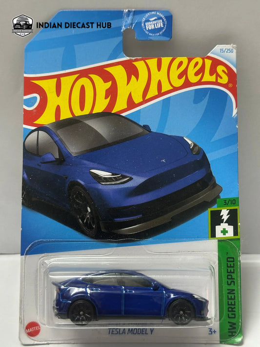Hot Wheels Tesla Model Y – EV Series | IndiaDiecastHub