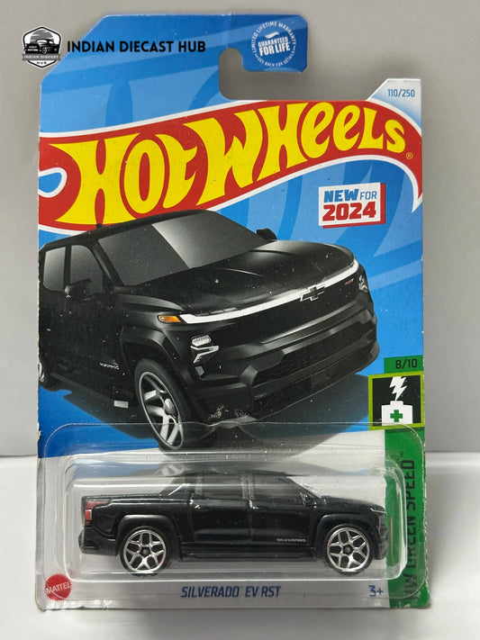 Hot Wheels Chevrolet Silverado EV RST – Electric Pickup | IndiaDiecastHub