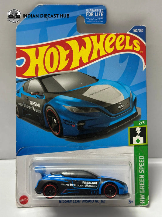 Hot Wheels Nissan Leaf Nismo RC_02 – Racing EV | IndiaDiecastHub