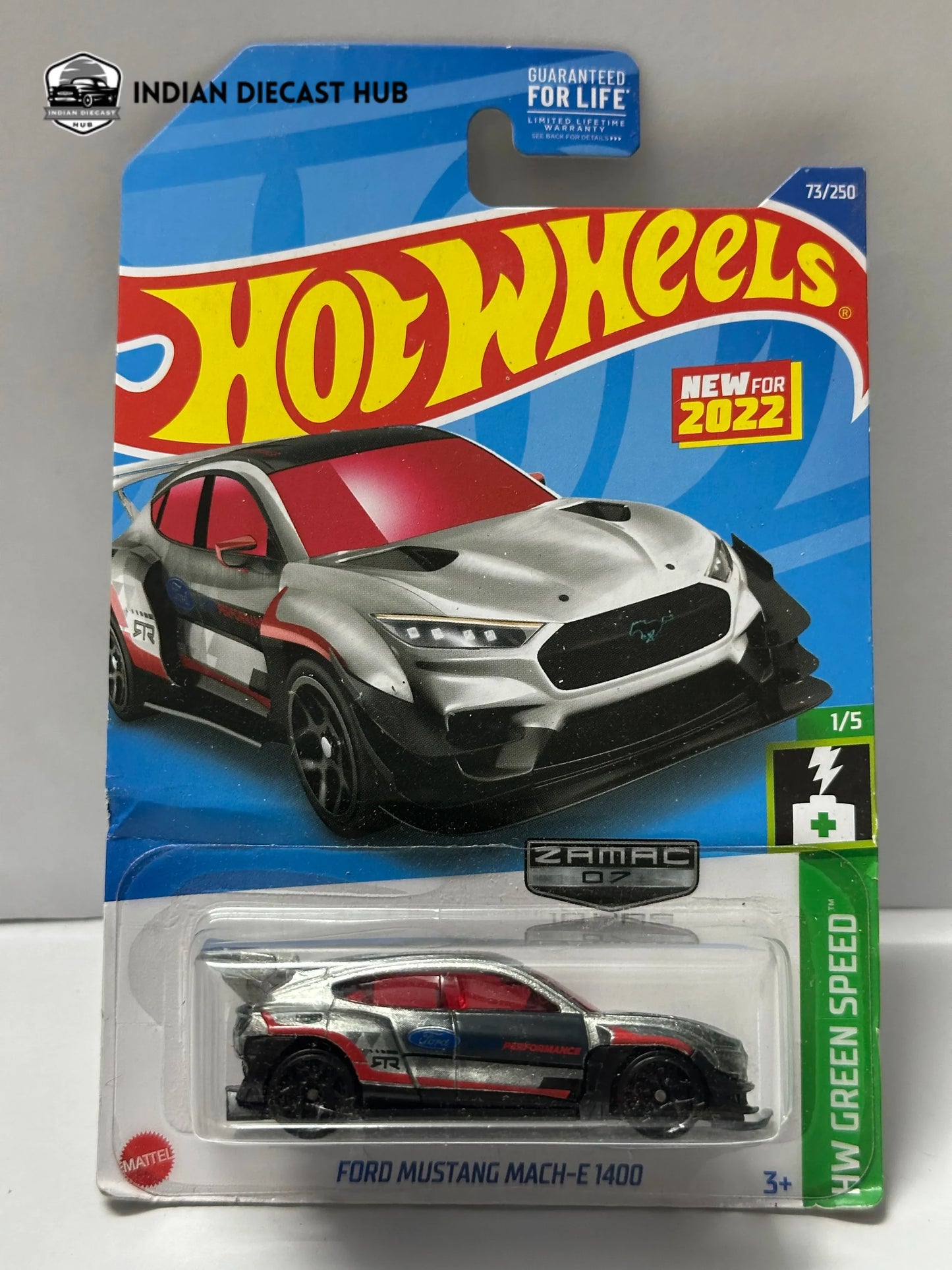 Hot Wheels Ford Mustang Mach-E 1400 – Electric Performance | IndiaDiecastHub