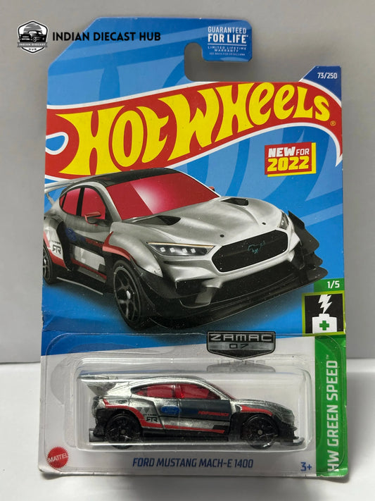 Hot Wheels Ford Mustang Mach-E 1400 – Electric Performance | IndiaDiecastHub