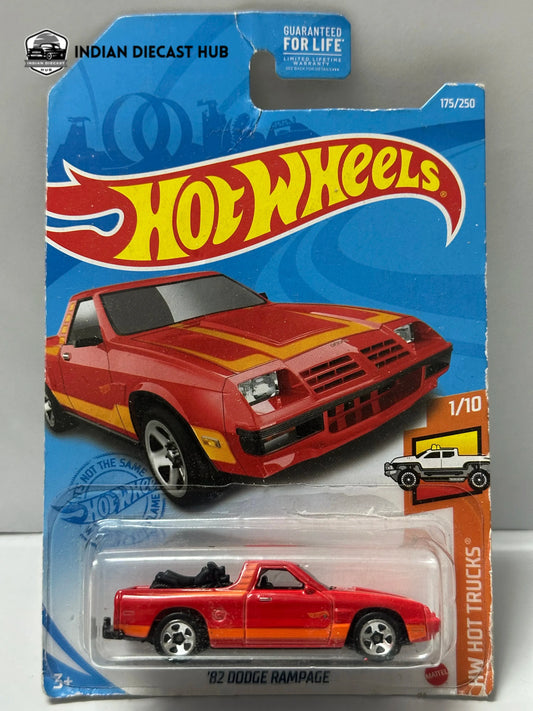 Hot Wheels 1982 Dodge Rampage – Vintage Pickup | IndiaDiecastHub