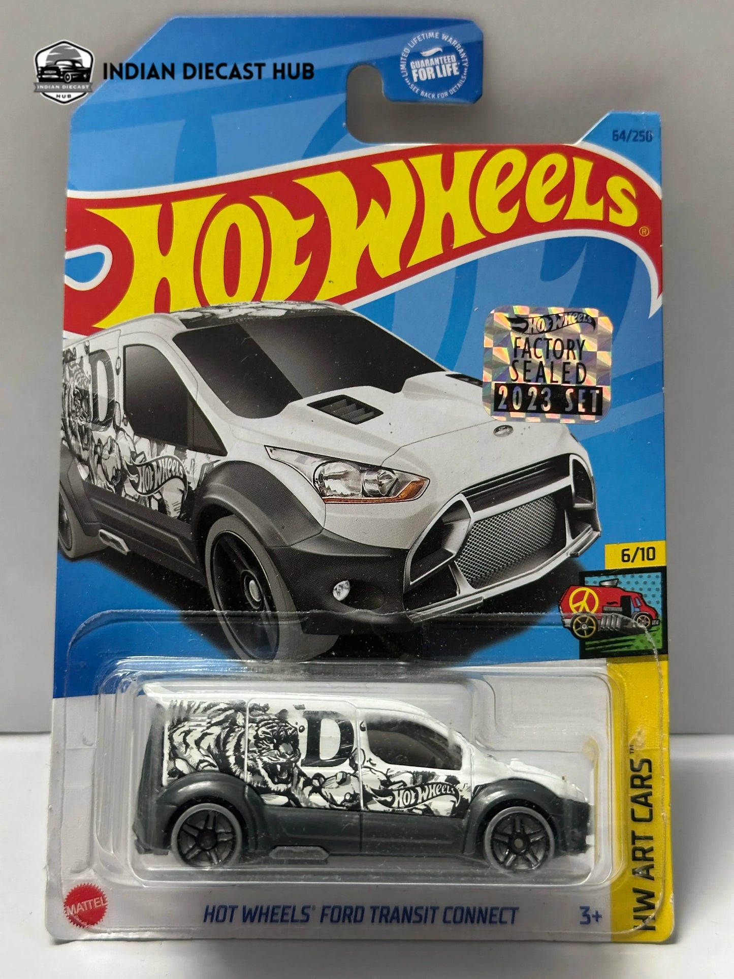 Hot Wheels Ford Transit Connect – Custom Van | IndiaDiecastHub