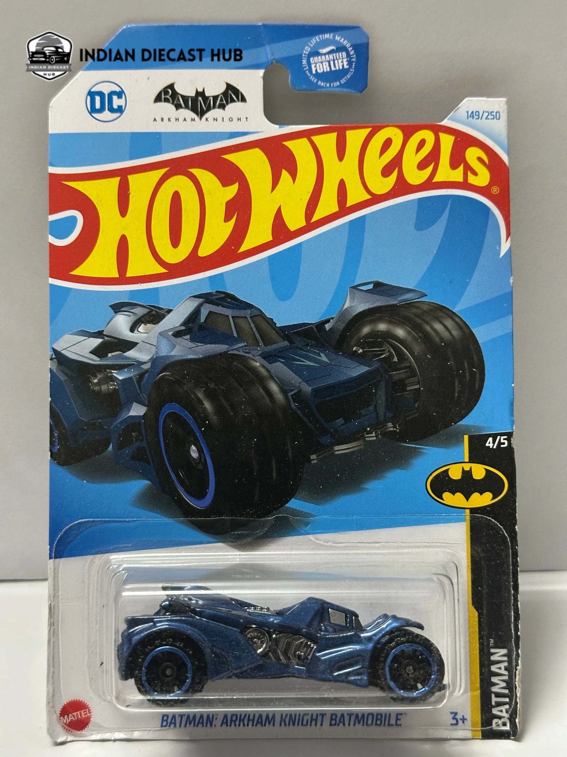 Hot Wheels Batman Arkham Knight Batmobile – DC Collection | IndiaDiecastHub