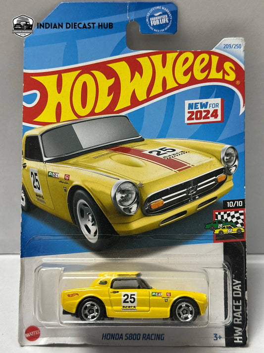 Hot Wheels Honda S800 Racing – JDM Classic | IndiaDiecastHub