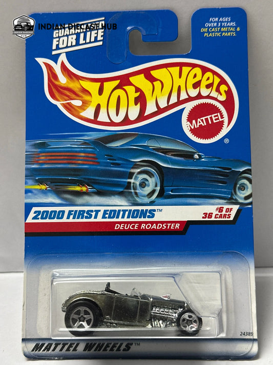 Hot Wheels 2000 First Edition Deuce Roadster – Classic Hot Rod | IndiaDiecastHub