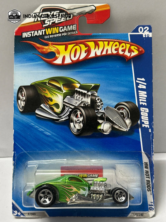 Hot Wheels 1/4 Mile Coupe – HW Hot Rods Series | IndiaDiecastHub