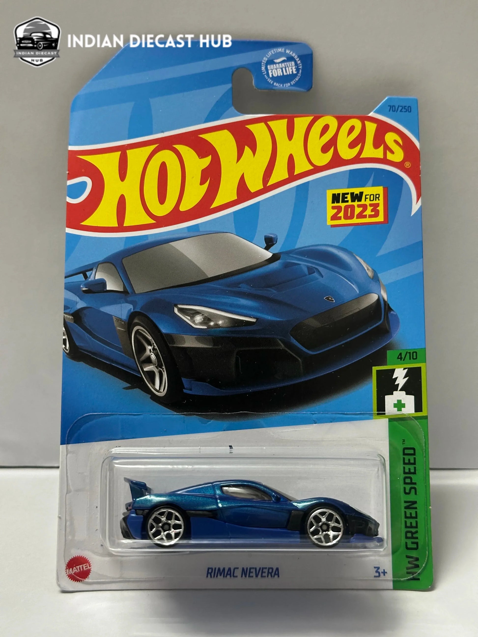 Rimac Nevera HW Green Speed (Blue) - Hot Wheels Electric Hypercar