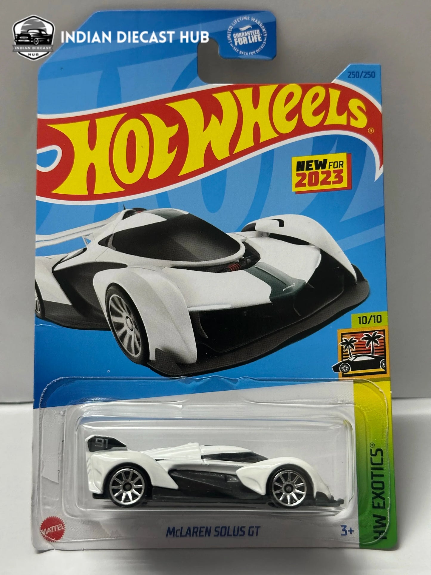 McLaren Solus GT HW Modified (White) - Hot Wheels Exotic Cars