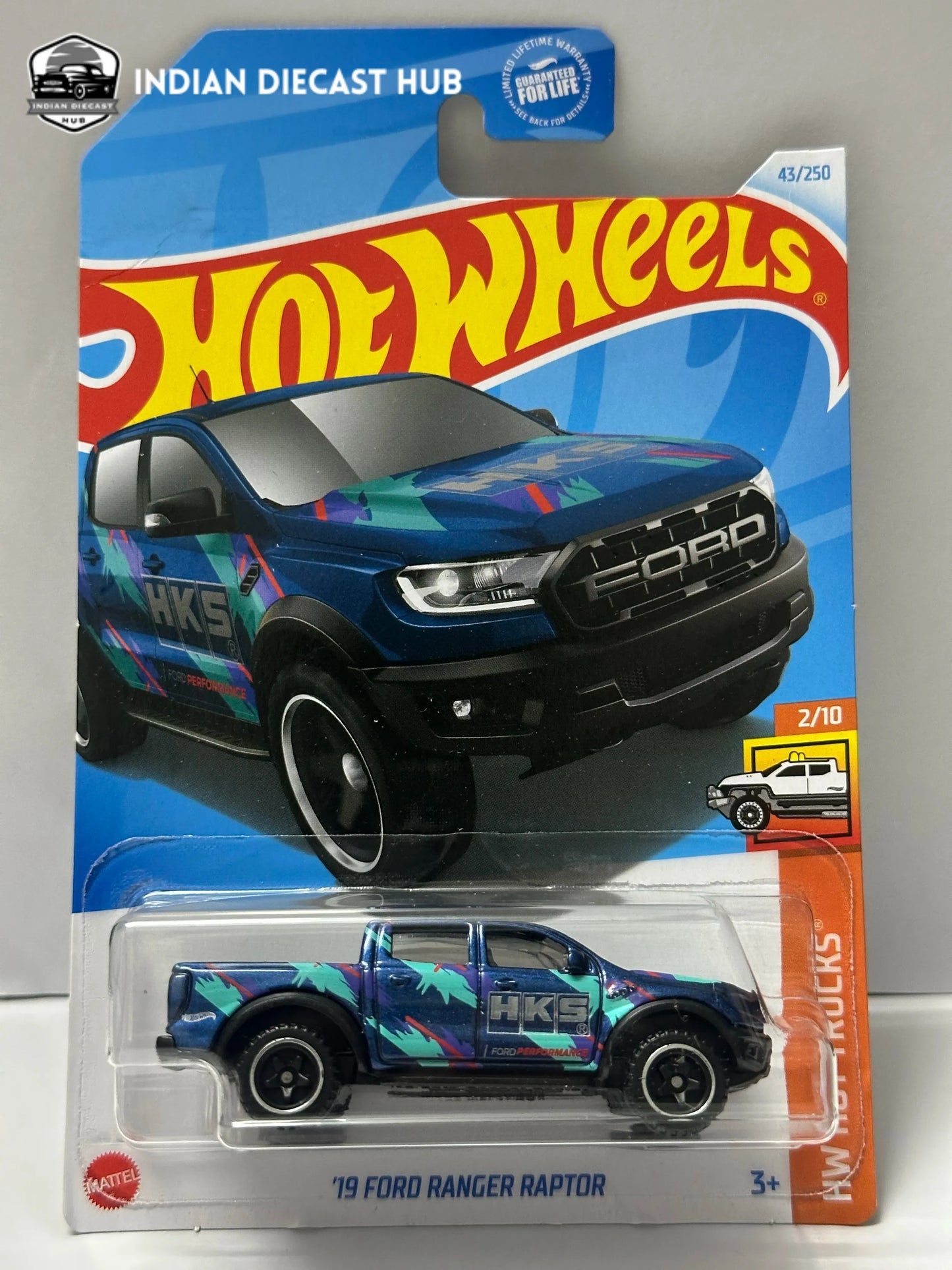 2019 Ford Ranger Raptor - Hot Wheels Pickup Trucks Collection