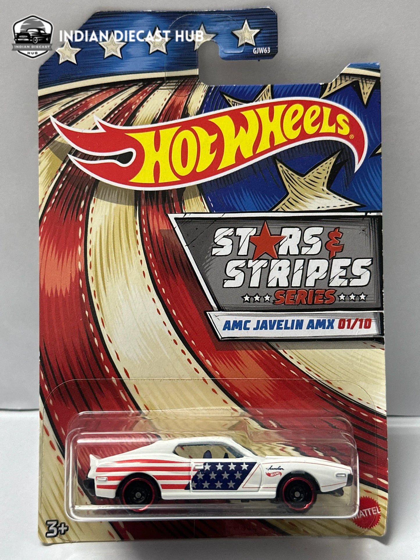 Stars & Stripes AMC Javelin AMX 0/10 - Hot Wheels Limited Series