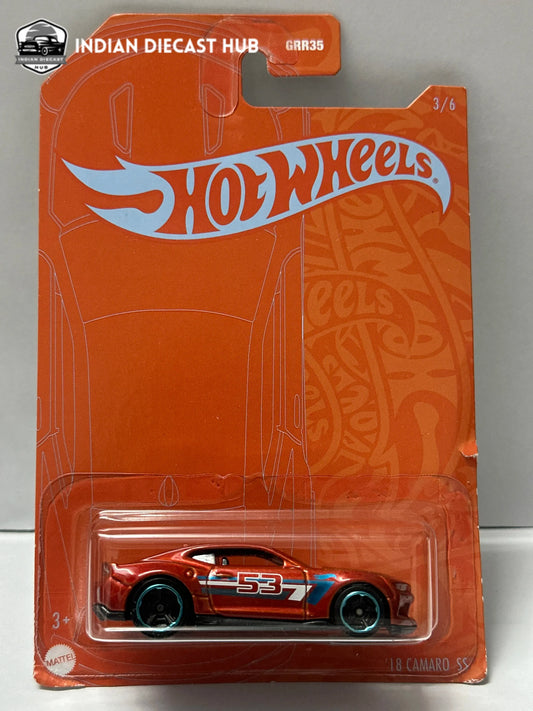 2018 Camaro 55 GRR35 - Hot Wheels Muscle Cars | IndiaDiecastHub