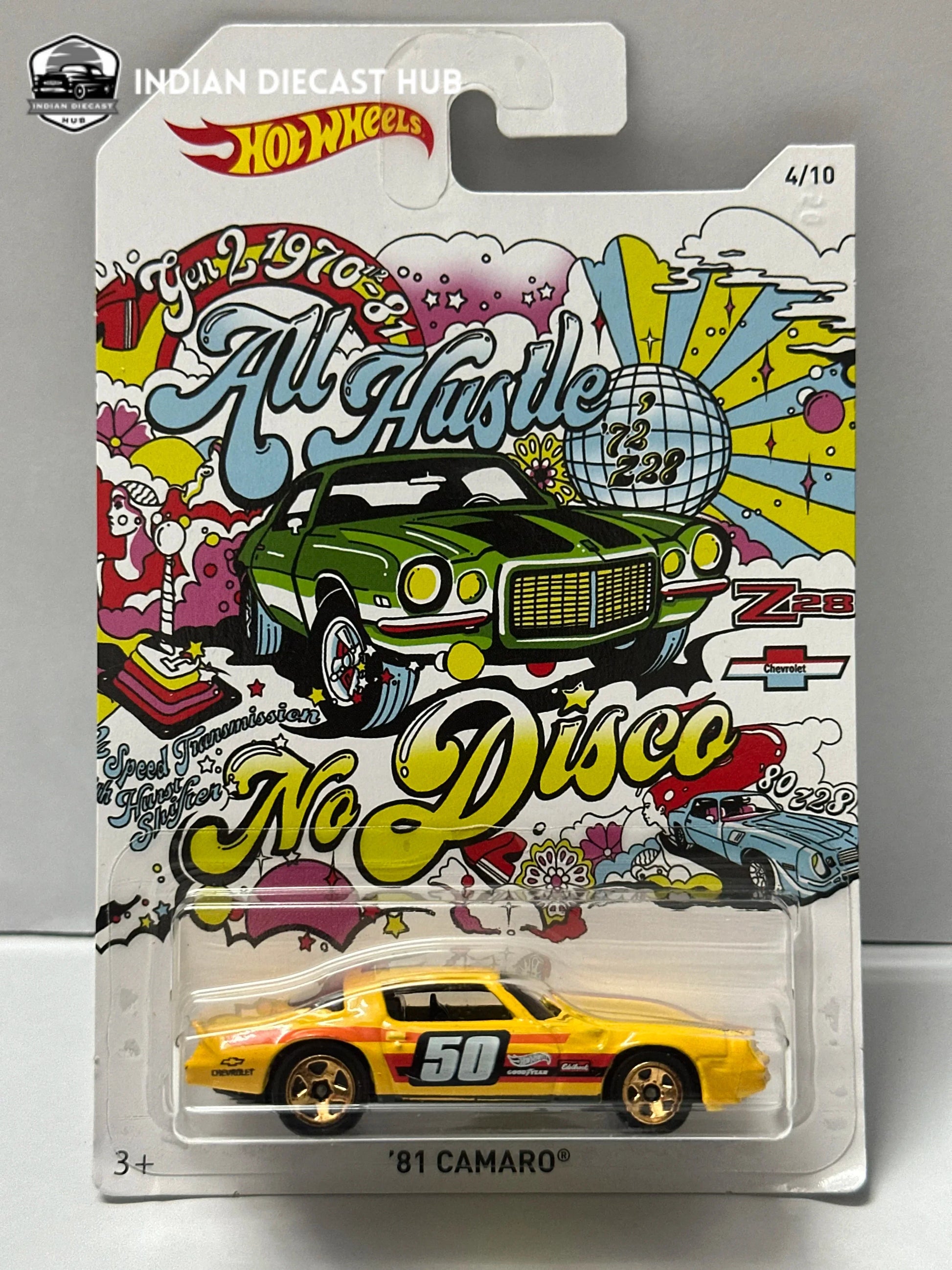 1981 Chevrolet Camaro Gun 2 "All Hustle No Disco" - Hot Wheels Muscle Cars