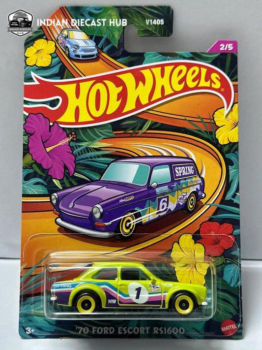 1970 Ford Escort RS1600 V1405 - Hot Wheels Mainline | IndiaDiecastHub
