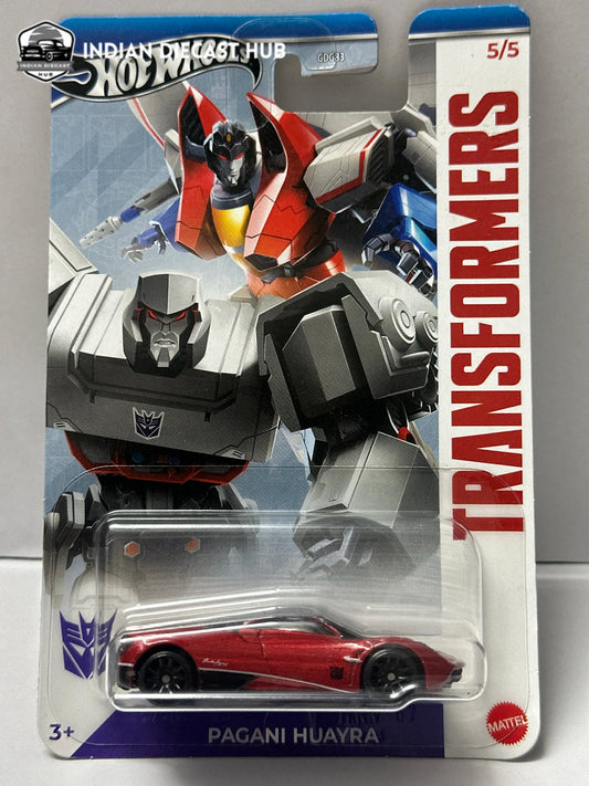 Transformers Pagani Huayra - Hot Wheels Special Edition | IndiaDiecastHub