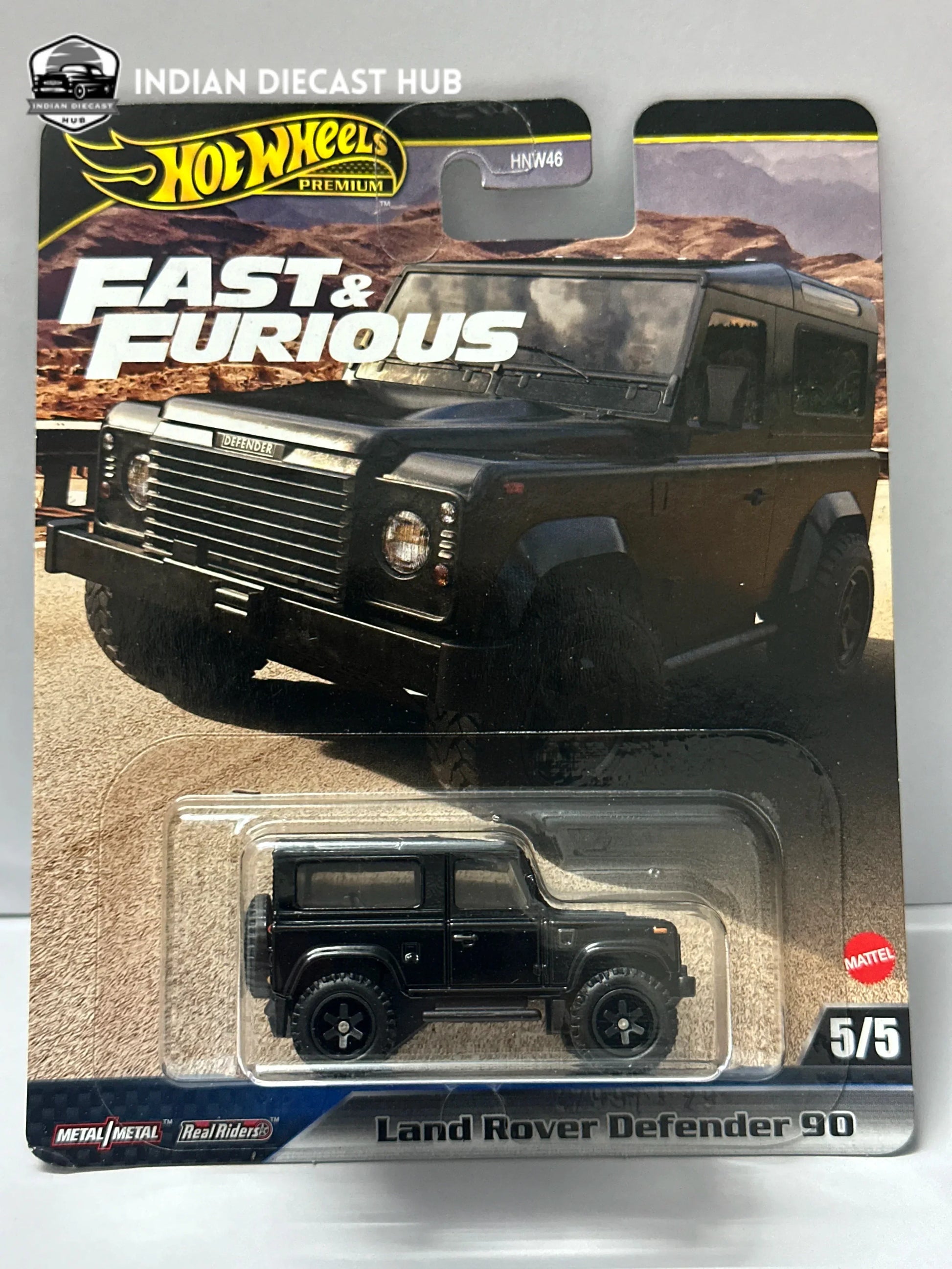 Fast & Furious Land Rover Defender 90 - Hot Wheels Premium Diecast Model