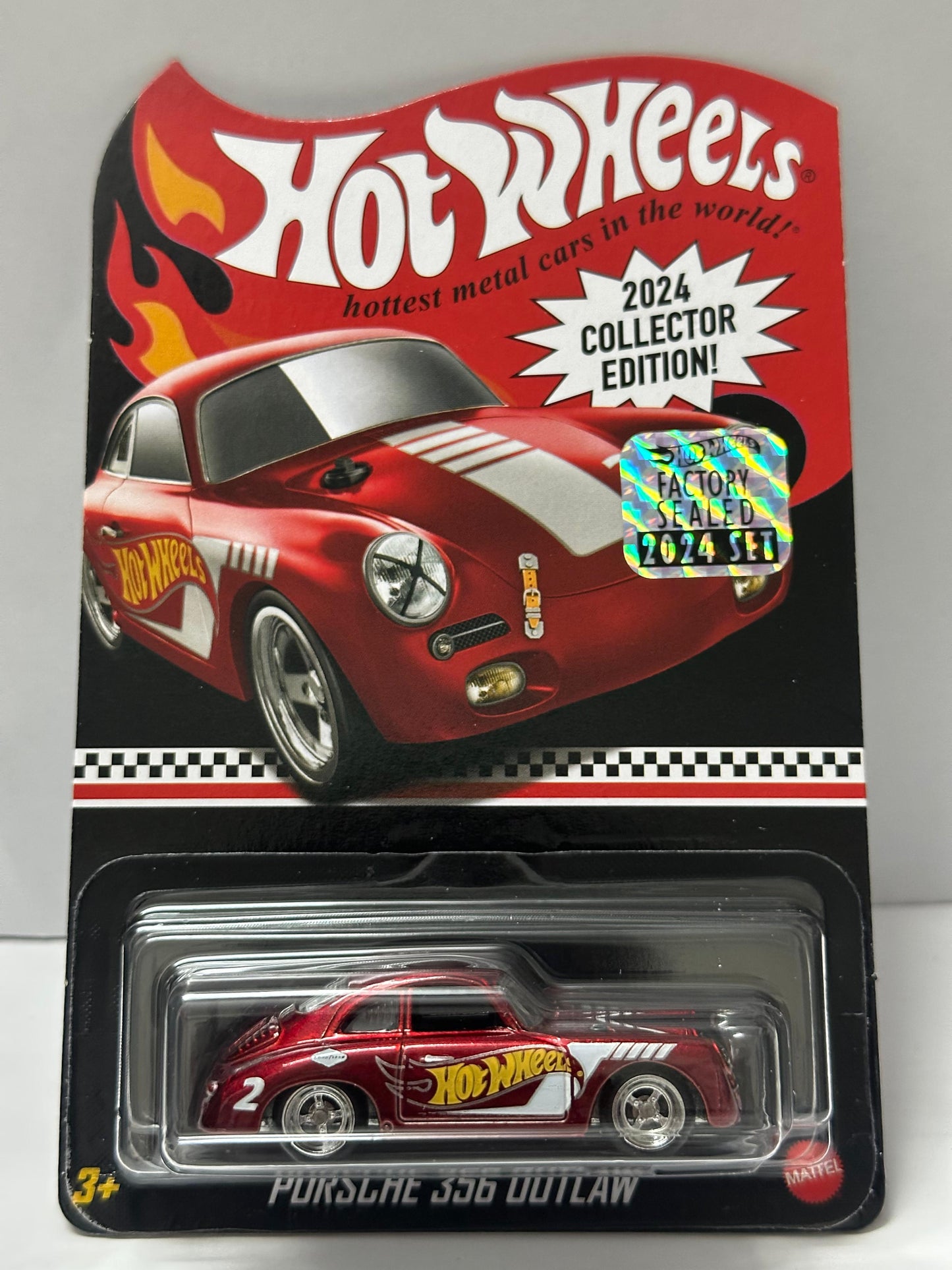 Hot Wheels Porsche 356 Outlaw  2024 Collector Edition  Factory Sealed Set  1:64 Scale