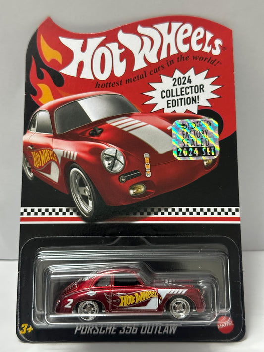 Hot Wheels Porsche 356 Outlaw  2024 Collector Edition  Factory Sealed Set  1:64 Scale