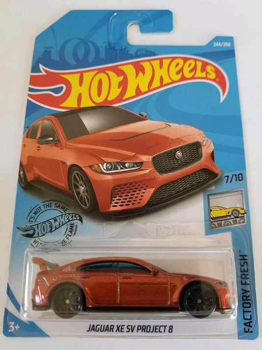 Hot Wheels Jaguar Xe 5V Project 8 By Aku - 1:64 Diecast Car